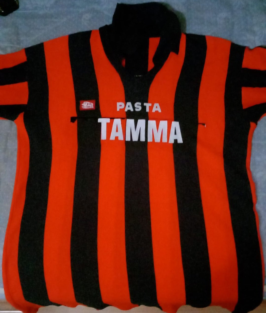 Maillot Vintage Foggia Mancini – Match Worn? – Jersey Collection Foot
