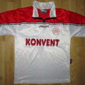 Rot-Weiss Oberhausen Home football shirt 2001 - 2002 sponsored by Konvent