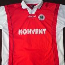 Rot-Weiss Oberhausen futbol forması 2000 - 2001