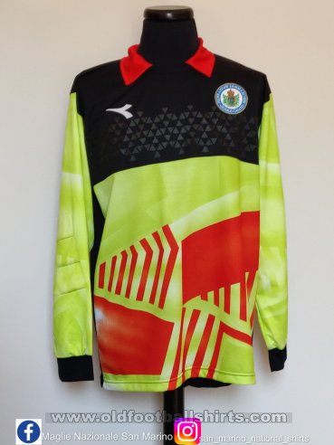 San Marino Goalkeeper football shirt 1991