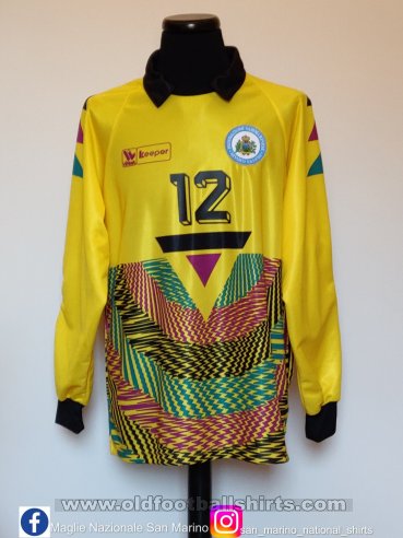 San Marino Goalkeeper football shirt 1994 - 1995