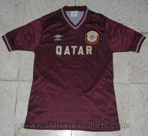 Qatar Home football shirt 1984 - 1985