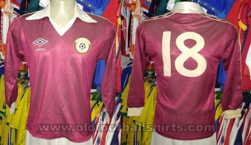 Qatar Home football shirt 1981 - 1982