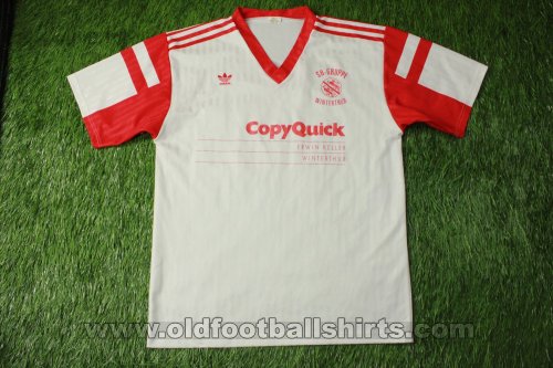 Winterthur  Away football shirt 1990 - 1992