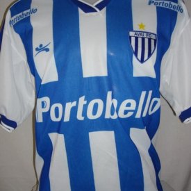 Avai Home football shirt 2000 sponsored by Portobello
