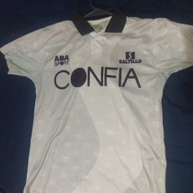 Saltillo Home football shirt 1995 - 1996 sponsored by Confia