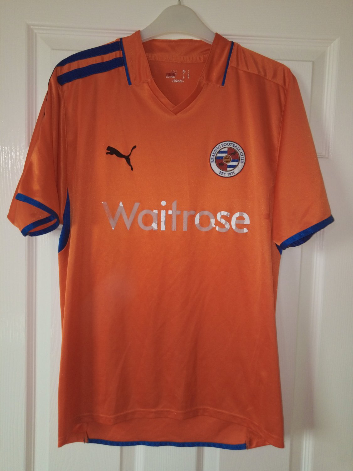 Maillot Reading FC Extérieur 2008-2009 – Puma – Taille XL Orange