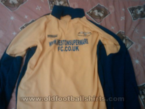 Weston-Super-Mare Fora camisa de futebol (unknown year)
