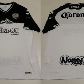 Albinegros de Orizaba Home football shirt 2018 - 2019 sponsored by Winpot Casino