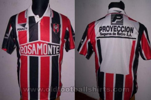 Chacarita Juniors Home camisa de futebol 1992
