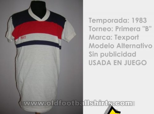 Chacarita Juniors Away baju bolasepak 1983 - ?