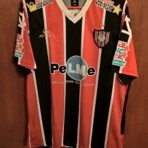 Chacarita Juniors Home חולצת כדורגל 2013 sponsored by PeLMe