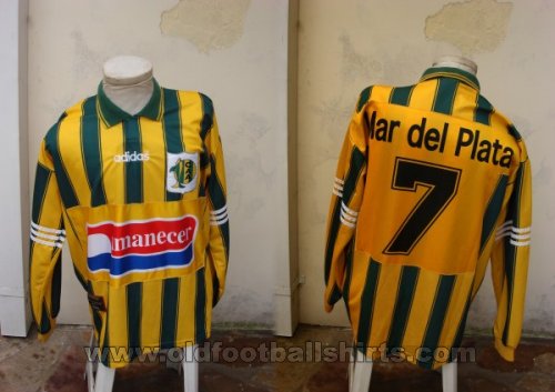 Aldosivi Home football shirt 1997 - 1998