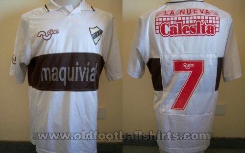 Platense Home maglia di calcio 1993 - 1994