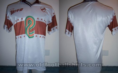 Platense Home maglia di calcio 1991 - 1992