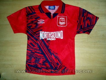 Aberdeen Home football shirt 1994 - 1996