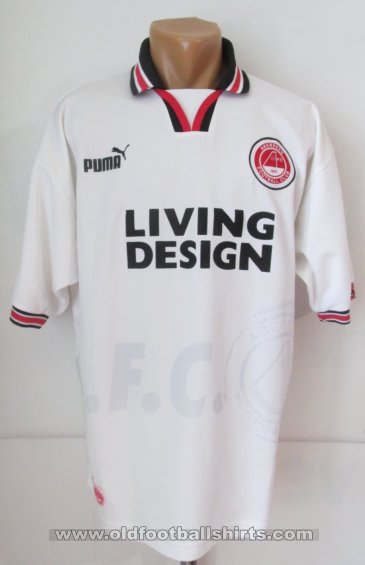 Aberdeen Away football shirt 1997 - 1998