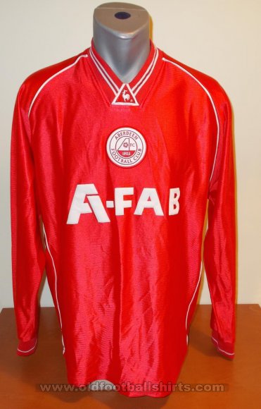 Aberdeen Home voetbalshirt  2001 - 2002