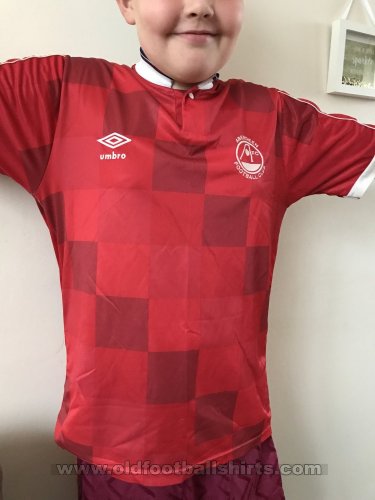 Aberdeen Home football shirt 1987 - 1988
