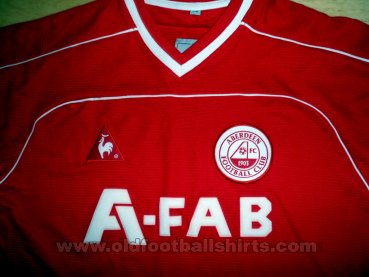 Aberdeen Home football shirt 2002 - 2004