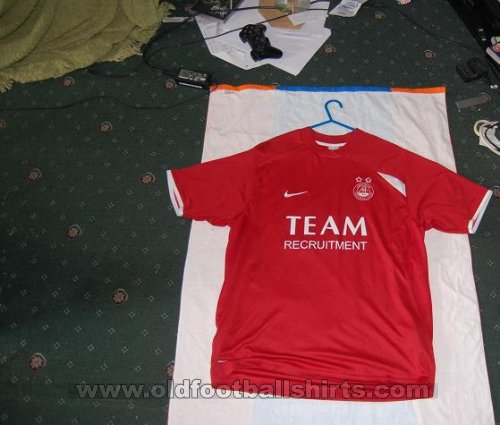 Aberdeen Home football shirt 2008 - 2009