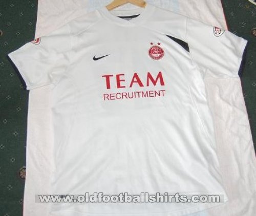 Aberdeen Away football shirt 2008 - 2009