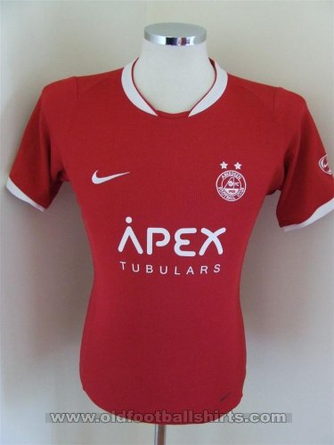 Aberdeen Home football shirt 2007 - 2008