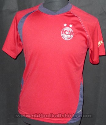 Aberdeen Training/Leisure football shirt 2008 - 2009