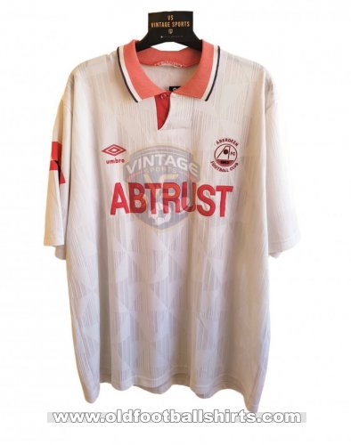 Aberdeen Away football shirt 1990 - 1992