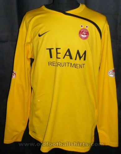 Aberdeen Goalkeeper football shirt 2008 - 2009