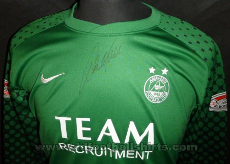 Aberdeen Goalkeeper football shirt 2010 - 2011