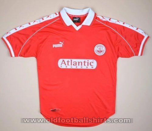Aberdeen Home football shirt 1998 - 2000