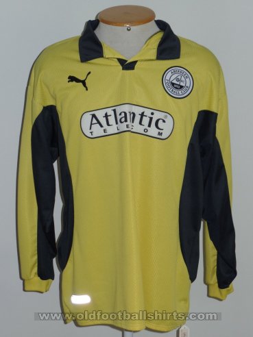 Aberdeen Goalkeeper football shirt 1999 - 2000