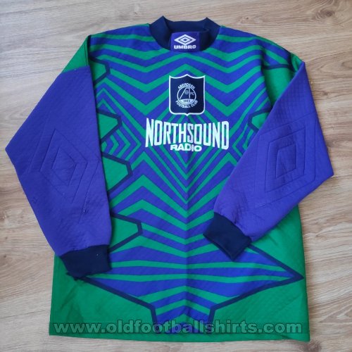 Aberdeen Goalkeeper football shirt 1994 - 1996