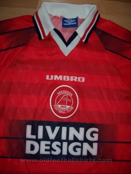 Aberdeen Home football shirt 1996 - 1997