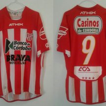 Instituto De Cordoba Home football shirt 2007 sponsored by Banco de Cordoba