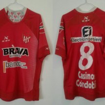 Instituto De Cordoba Home football shirt 2010 - 2011 sponsored by Motocicletas Brava