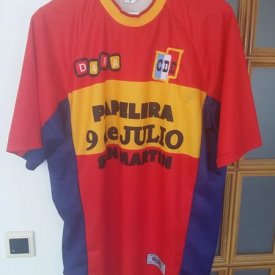 Deportivo Espanol  Home football shirt 2001 - 2002 sponsored by Papelera 9 de Julio