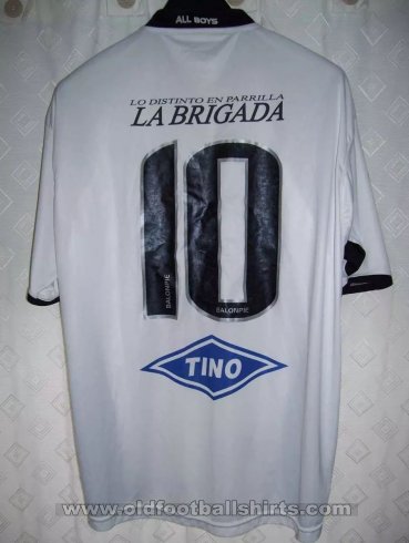 All Boys Home football shirt 2008 - 2009