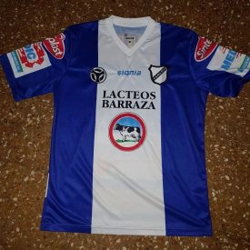 All Boys Home football shirt 2010 - 2011 sponsored by Lacteos Barazza