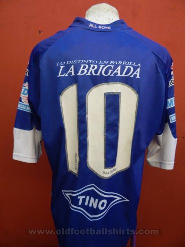 All Boys Away football shirt 2008 - 2009