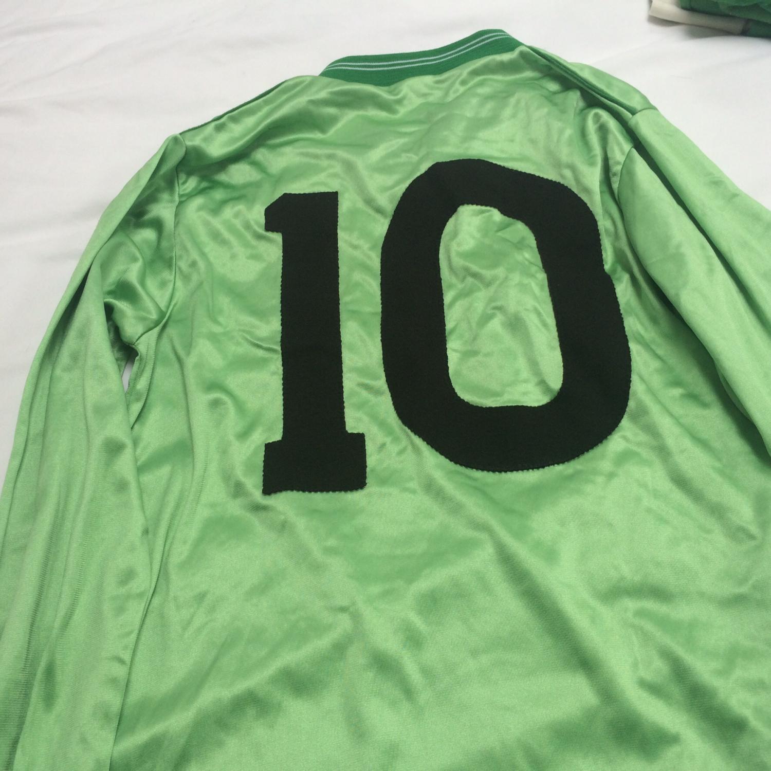 Celtic Away football shirt 1984 - 1986. Sponsored by CR Smith