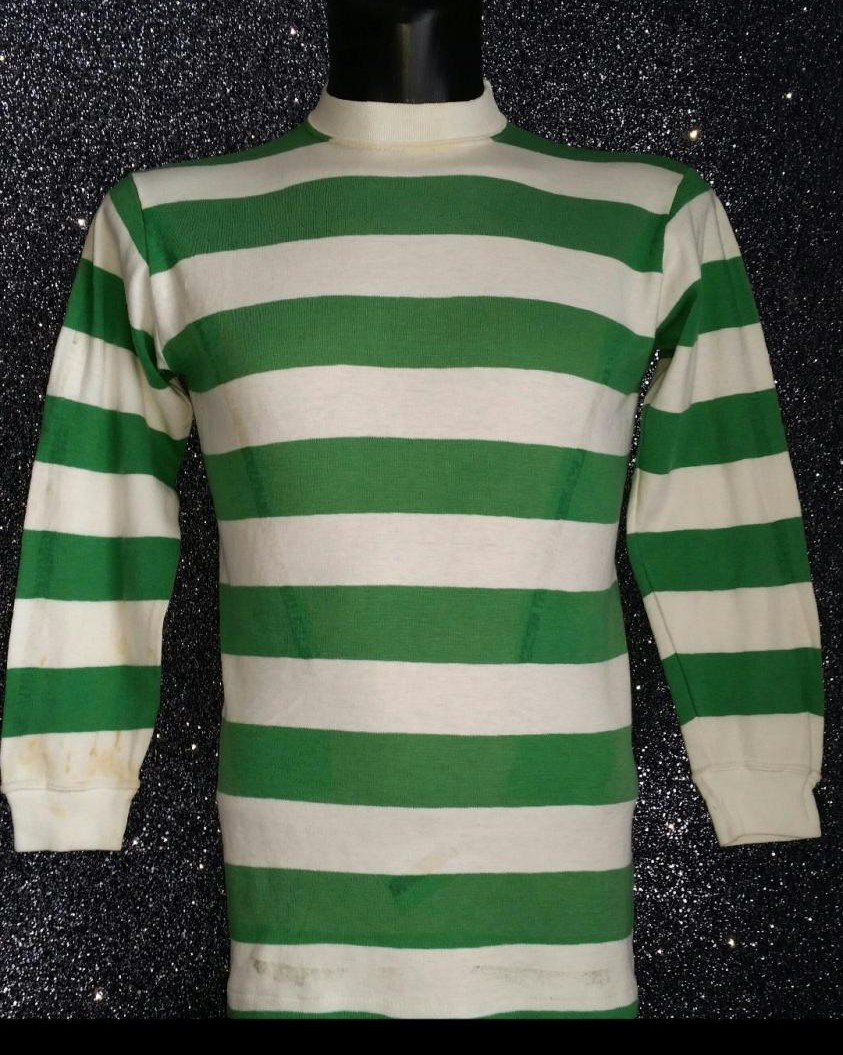 Celtic Home football shirt 1970. Sponsored by no sponsor