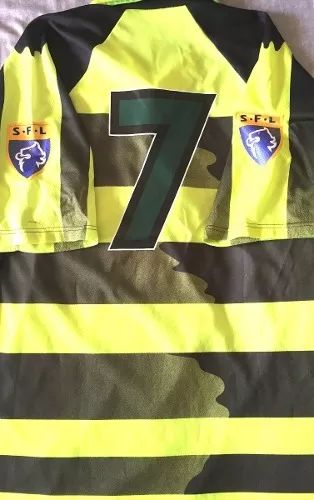 Maillot Celtic Glasgow L 1996 1997 CR Smith jaune noir