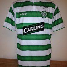 Celtic Away football shirt 2003 - 2004 sponsored by Carling
