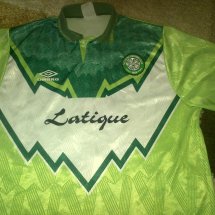 Celtic Special football shirt 1992 - ? sponsored by Latique