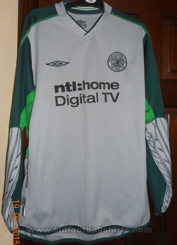Celtic Goalkeeper football shirt 2002 - 2003