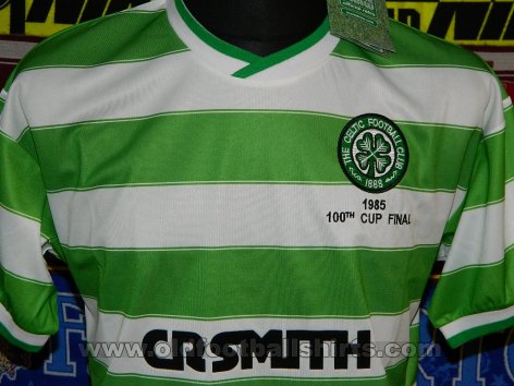 Celtic Retro Replicas camisa de futebol 1985