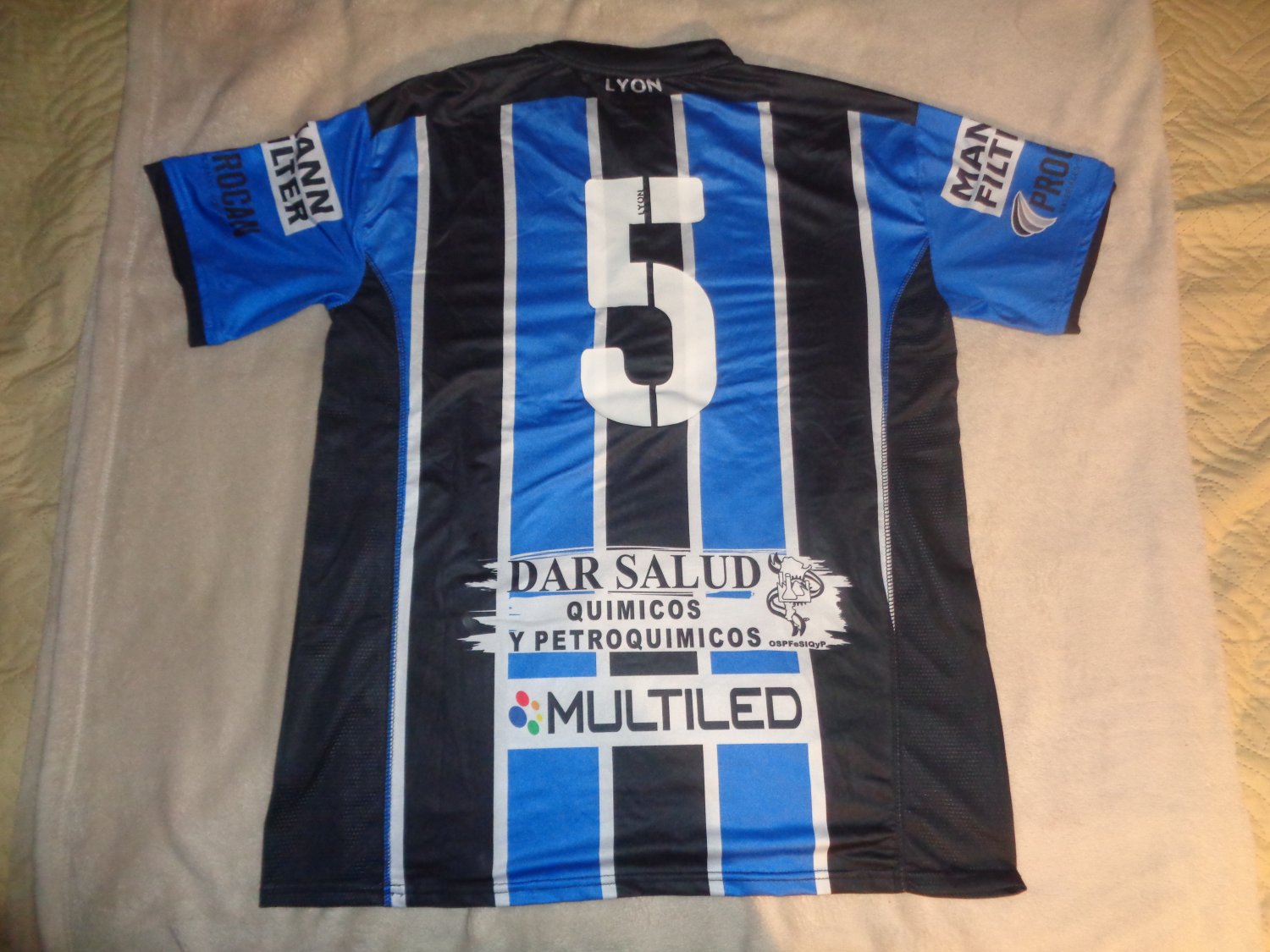 camiseta de almagro utileria original de época talle XL 29