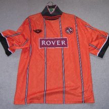 Dundee United Home football shirt 1994 - 1996 sponsored by Rover